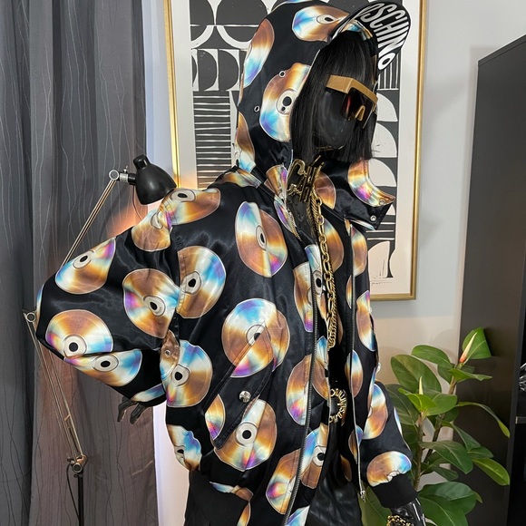 Moschino x H&M Limited Edition CD Unisex Bomber Jacket - Picture 9 of 14